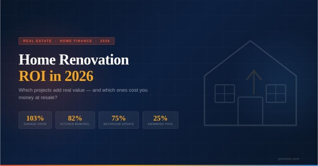home renovation ROI 2026